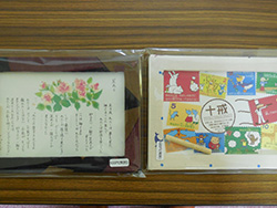 自主品作りの完成品(額作り:聖書のみことばや詩など)